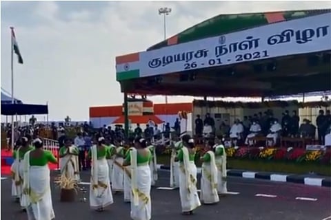 A clip of the Republic Day celebrations in Chennai