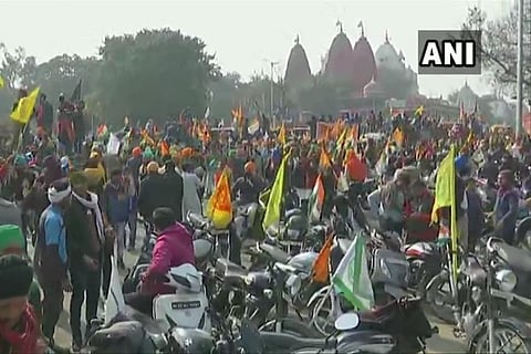 Farmers' protest: Metro Grey, Green lines completely shut