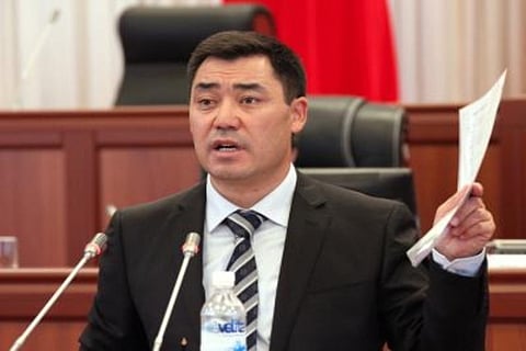 Kyrgyzstan President Sadyr Zhaparov