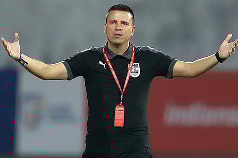 Mumbai City FC head coach Sergio Lobera