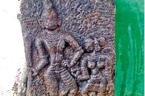 Rare 800-year-old hero stone of later Chola era found in T’malai village