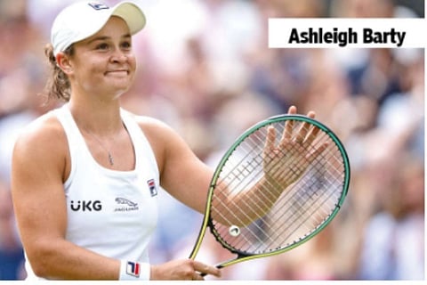 Barty, Pliskova reach their 1st Wimbledon final