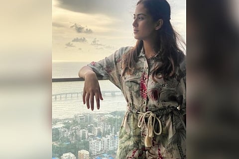 Mira Kapoor strikes a pensive pose