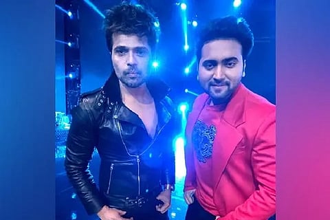 Himesh Reshammiya with Mohd Danish