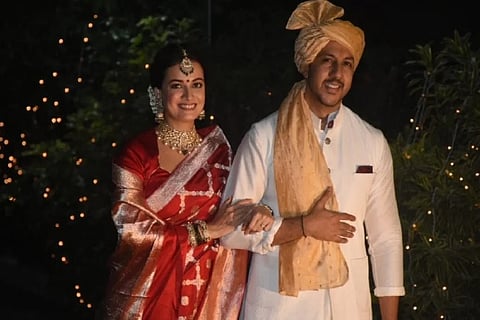 Dia Mirza and Vaibhav Rekhi (File Photo)