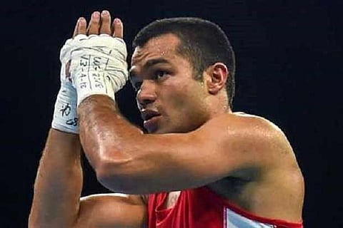 Indian boxer Vikas Krishan (File photo)