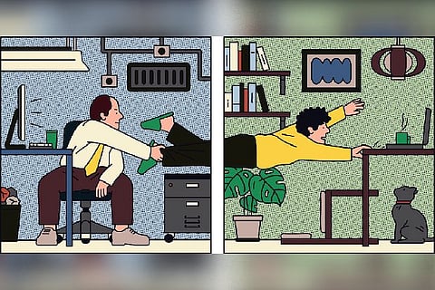 Young workers set up roadblock for return to office