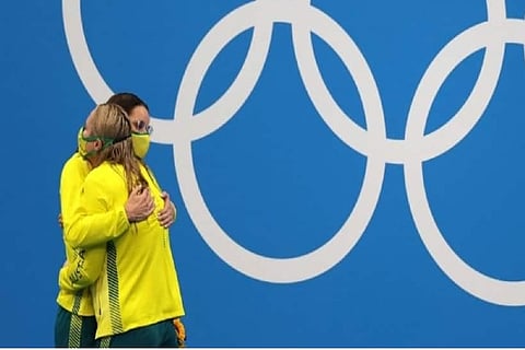 Tokyo Olympics: Australia's Kaylee invites teammate Emily on top podium, fans love it