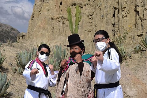 Bolivia’s Aymara women train to fight back against domestic violence