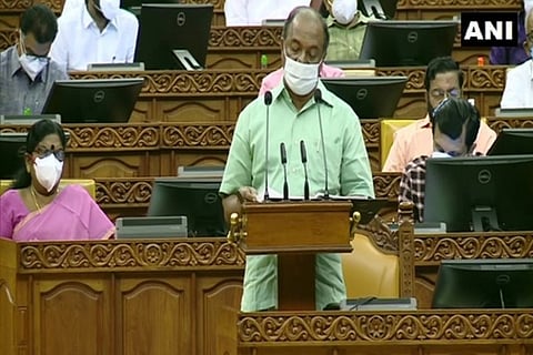 Kerala Finance Minister KN Balagopal (Source: ANI)