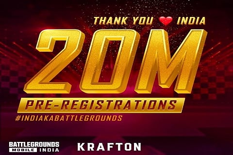 Battlegrounds Mobile India: Over 20M pre-registrations in 2 weeks