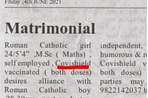 DeTect: Fake ad seeking vaccinated groom goes viral