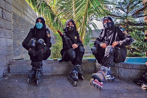 Justice on Wheels: Pakistani police lace up skates to fight terrorism