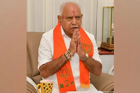 Karnataka Chief Minister BS Yediyurappa (Source/Twitter)