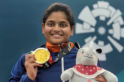 Rahi grabs gold at Shooting World Cup
