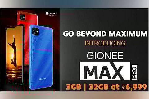 Gionee launches budget smartphone for Rs 6,999