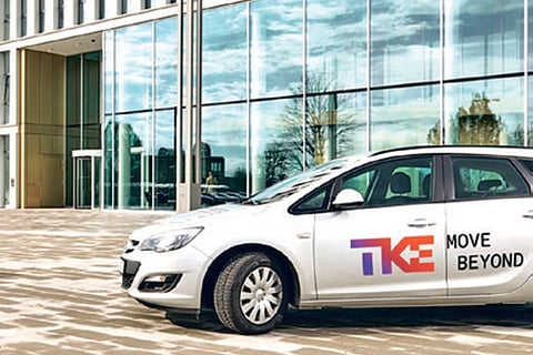 Thyssenkrupp Elevator now called TK Elevator