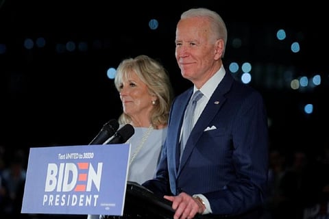 Jill and Joe Biden (Photo: Reuters)