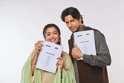 Rashmika Mandanna starts 'Mission Majnu' in Lucknow