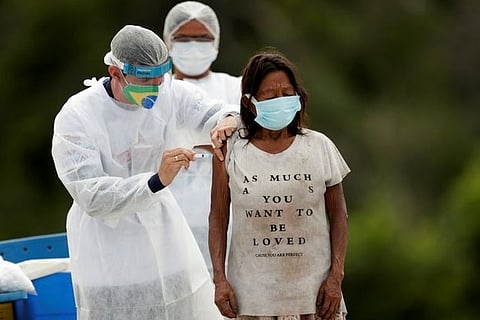 In Brazil's Amazon, isolated indigenous people welcome COVID vaccine
