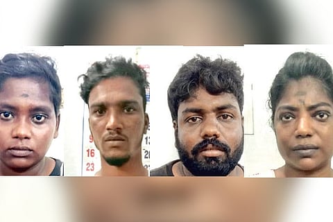 Priya, Gopi, Jayalakshmi and Jayakumar.