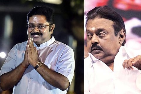 DMDK-AMMK talks on for poll pact, TTV releases first list for 15 seats