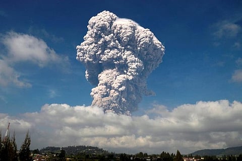 Indonesia's Sinabung volcano (Photo: Reuters)