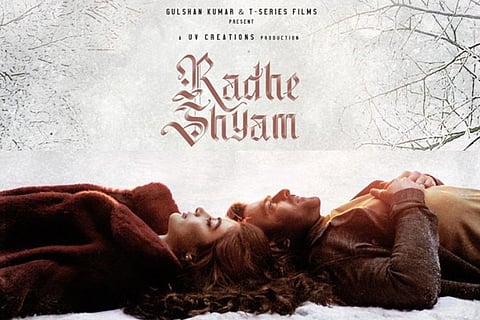 Prabhas shares romantic poster of 'Radhe Shyam'