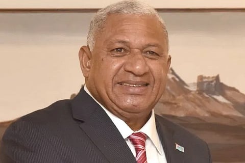 Fiji's Prime Minister Voreqe Bainimarama