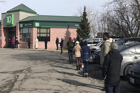 Canadian capital city in red zone