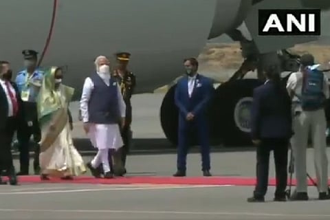 Image Courtesy: Screengrab from Twitter - @ANI