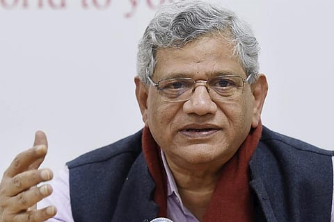 Thank people of Kerala for reposing faith in LDF govt: Sitaram Yechury