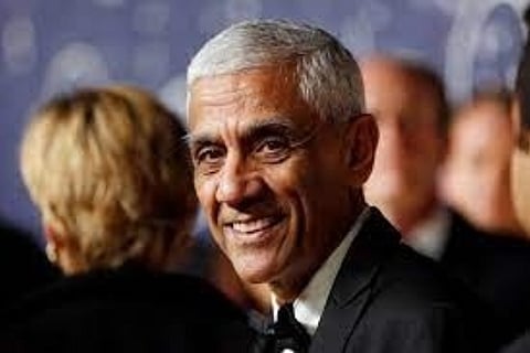 Indian-American billionaire businessman Vinod Khosla (Image Courtesy: Reuters)