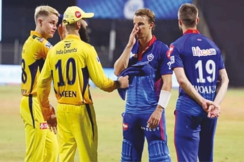 Sam Curran, Moeen Ali, Tom Curran and Chris Woakes were among the eight players who reached London