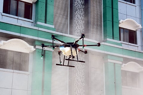 Conditional exemption for experimental drone delivery of vaccines