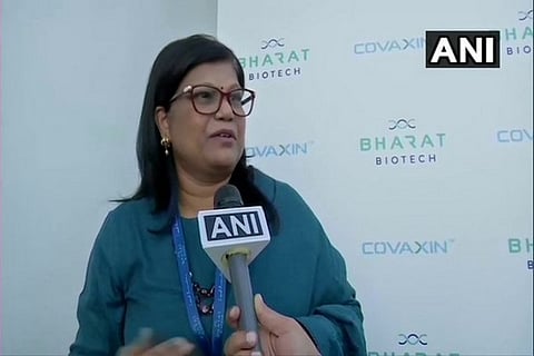 Bharat Biotech Managing Director Suchitra Ella (Photo: ANI)
