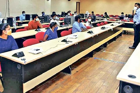 File photo of a consultation centre