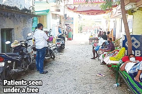 Private clinic treating COVID patients in the open gets sealed