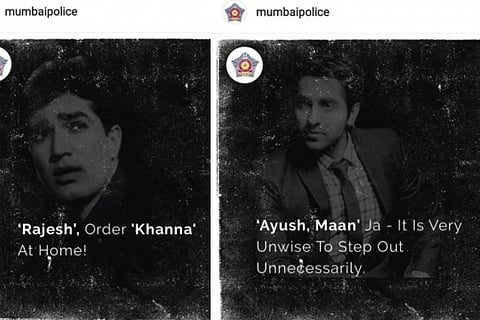 Big B, Rajesh Khanna, Ayushmann, Kajol in Mumbai Police memes for Covid awareness