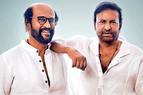 Rajinkanth and Mohan Babu