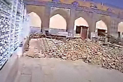 Iraq War video shared as siege of Al-Aqsa mosque