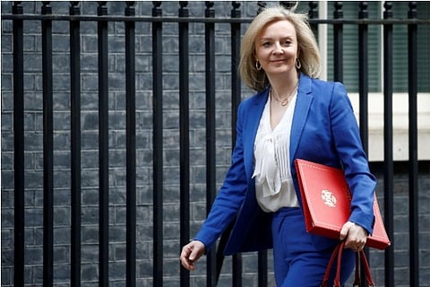 File photo: Reuters; UK Trade Secretary Liz Truss
