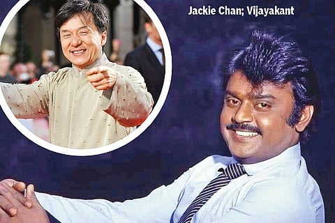 Closed Circuit: Captain Vijayakant is a huge fan of Jackie Chan