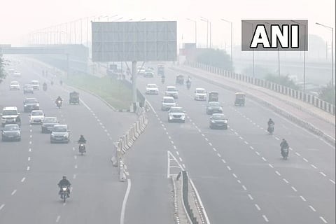 Delhi's AQI (Source: ANI)