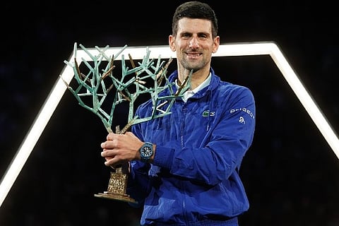 Tennis Player Novak Djokovic (Image Courtesy: IANS)