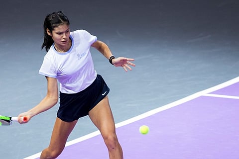 Tennis player Emma Raducanu  (Image Courtesy: Reuters)
