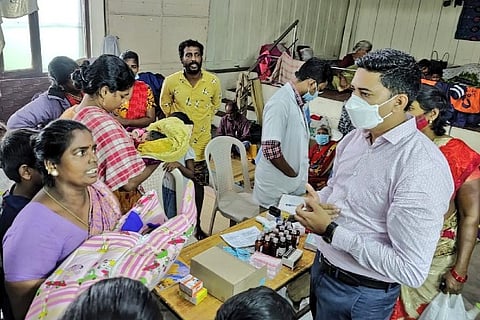 GCC organized relief medical camps in all 200 districts of Chennai (Image: Twitter/GCC)