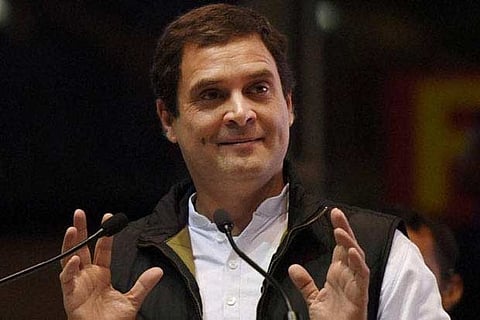 Former Congress chief Rahul Gandhi