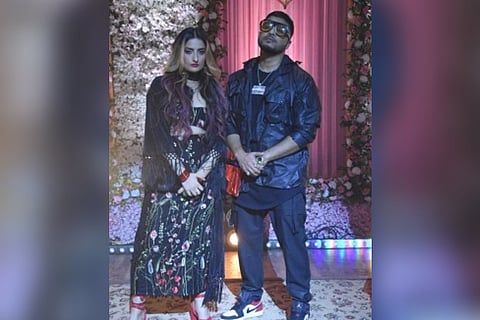 Raftaar and Rashmeet.