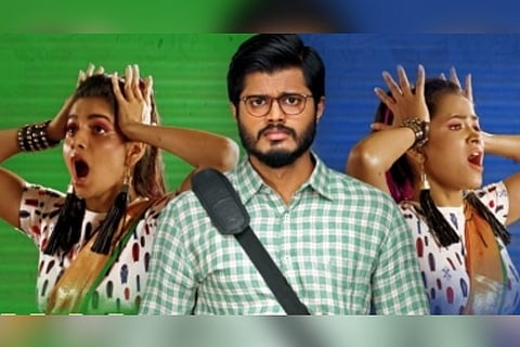 Still from 'Pushpaka Vimanam'